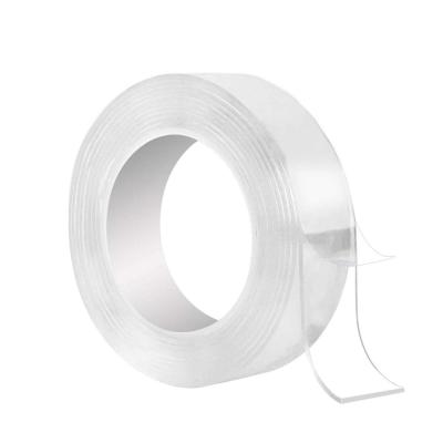 China Waterproof Double Sided Tapes High Adhesive Waterproof Phone Nano Tape Reusable for sale