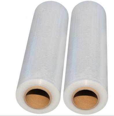 China 80 Gauge Pallet Wrap Stretch Film Shrink Hand Moisture Proof Wrap for sale