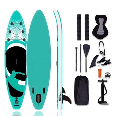 China Unisex Inflatable Surfing Paddle Board Ultralight SUP Board Stand Up Paddle Board With Paddle Board Accessories for sale