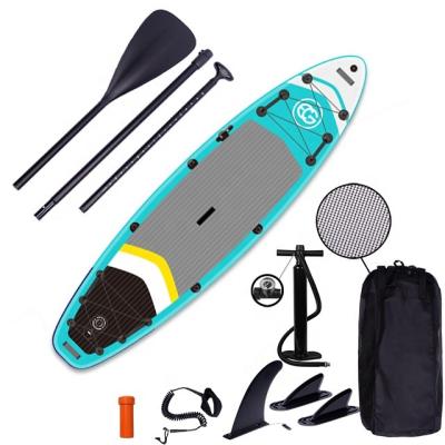 China Unisex Customizable Inflatable SUP Stand Up Paddle Board With Oars for sale