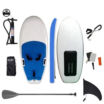 China Unisex Material Paddle Surfboard OEM/ODM Stitch SUPdrop Hydrofoil Surfboard Inflatable Paddleboard Sub Stand Up Paddle Board SUP for sale