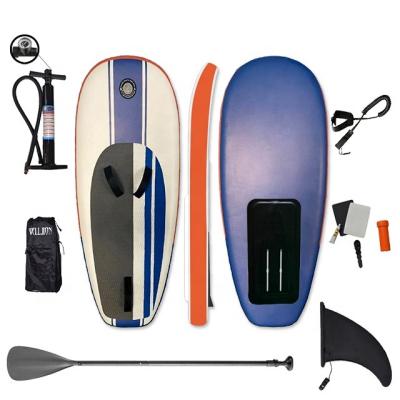 China Unisex Material Paddle Surfboard OEM/ODM Stitch SUPdrop Hydrofoil Surfboard Inflatable Paddleboard Sub Stand Up Paddle Board SUP for sale