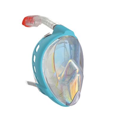 China Silicone Underwater Sight Waterproof Wide Single Lens Tempered Glass Liquid Sight Diving Mask for sale