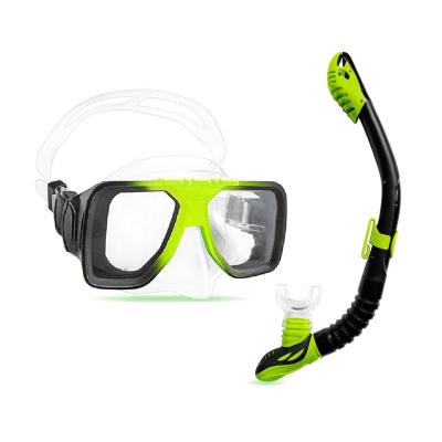 China 2021 waterproof good quality low volume spearfishing silicone freediving mask anti fog free dive goggles for sale