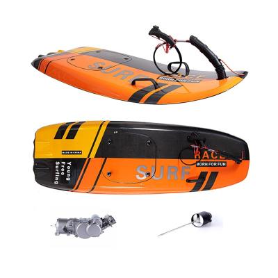 China Unisex Water Price Motorized Petrol Gas Hydrofoil Surfboard 110CC Power Jet Surf Board Jet Board for sale