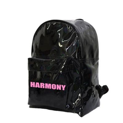 China Custom Function as Customer Requirements Custom Waterproof School Casual Bags PVC Mirror Surface Reflective Backpack for Girl for sale