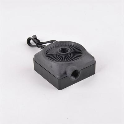 China POM SysCooling DC 12V PC Cooler Water Circulation Pump 450L/H G1/4 Brushless Black POM for sale