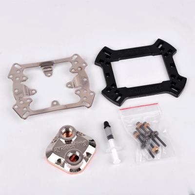 China Computer Case Syscooling PC GPU G1/4 Water Cooling Block Waterblock Copper Liquid Cooler for sale