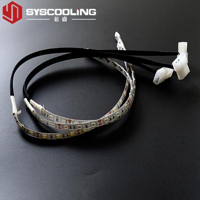 China Syscooling 120mm Fan Water Cooling LED Light Bar High Performance Colorful New Design Led Light CPU LED Light Bar for sale