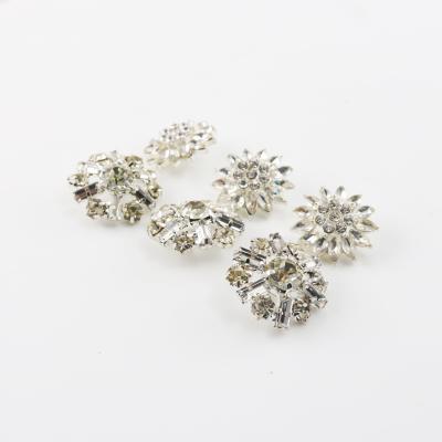 China Viable Custom Wholesale Buttons Women's Coat Style Crystal Buttons For Clothing for sale