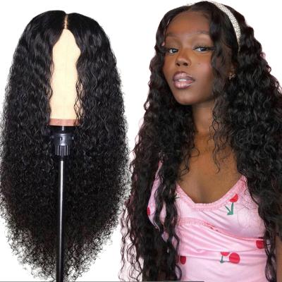 China Wholesale 100% Silky Straight Original Virgin Water Wave Hair 13*4 Peruvian Lace Front Wig for sale