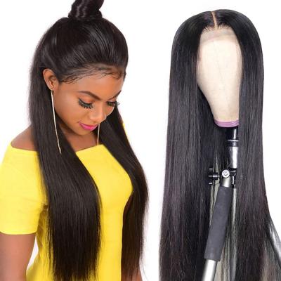 China Wholesale Stocking Silky Straight Big Wave 180% Density Full HD Glueless Lace Wig, 3D Full Lace Wig, PrePlucked Swiss Invisible Brazilian Full Lace Wig for sale