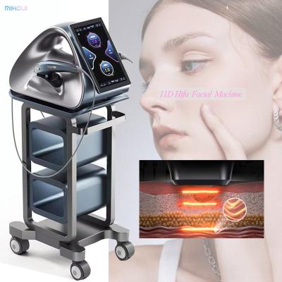 China Easy Operation 7D Hifu Machine 7 Cartridges Anti Aging 10000 Shots 650W for sale