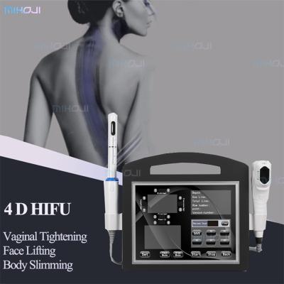 China M001 Desktop 4D HIFU Beauty Machine 2 Handles Ultrasonic Focus Hifu Body Machine for sale