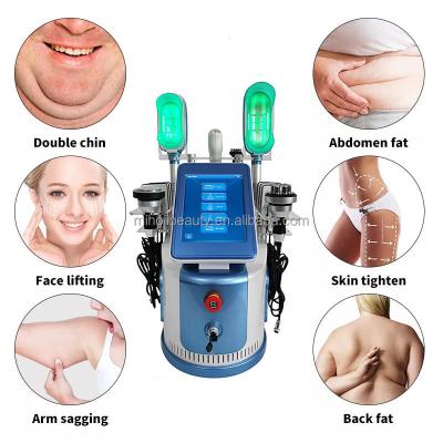 China 5 Handles Cryolipolysis Slimming Machine Body RF With LCD Display for sale