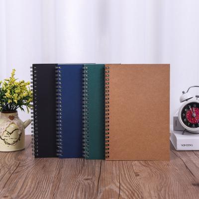 China Wholesale Spiral Binding Notebook Wrapping Paper A5 Sheets A5 Sheets 60 Sheets Meeting Minutes Spiral Notebook for sale