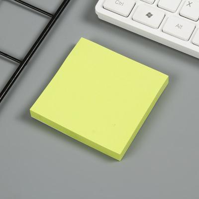 China 100 Self-adhesive Custom Sticky Sheets Desktop Memo Pads 3x3 Inch Notes Sticky Notes Pad with Sticky Notes for sale