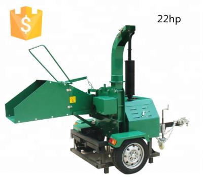 China Crush Wood Into 18HP-50HP Chips Diesel Engine Wood Chips Making Machine Wood Chipper for sale