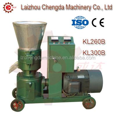 China KL200B KL260B die flatbed biomass feed pellet mill machine pellet press machine on sale KL200B à venda