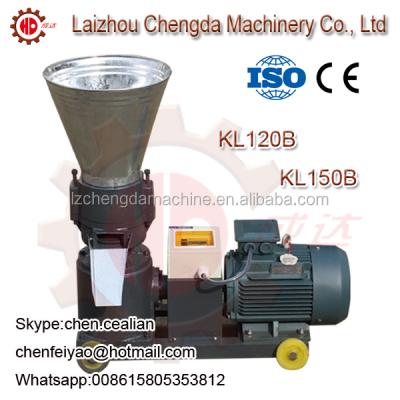 China poultry feed pellet machine, sawdust pellet mill, straw pellet making machine KL120B/KL150B à venda