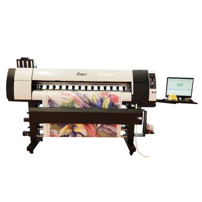 China Industrial Fabric Printing Dye Sublimation Fabric Printer For Printing On Roll Fabric for sale