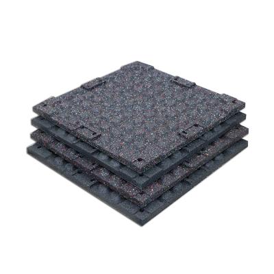 China 2020 New Style PP+PE Anti Slip Wear Resistant Gym Flooring Rubber Mat for sale