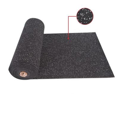 Cina High Quality High Density Elastic Band Rubber Floor Roll Mats Roll Rubber Flooring For Gym in vendita