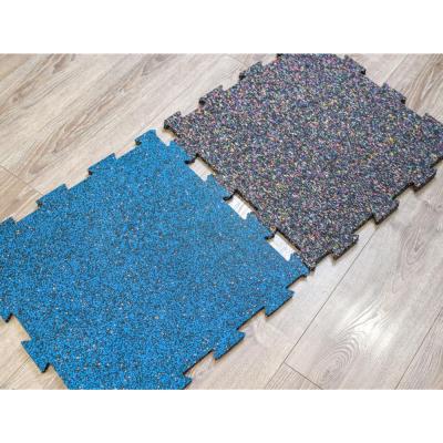 中国 Factory Price High Density Gym Interlocking Puzzle Flooring Rubber Sports Rubber Mats 販売のため