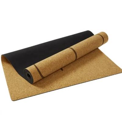 China Large Gym 15mm Thick Jute Natural Rubber Organic Yoga Mat for sale