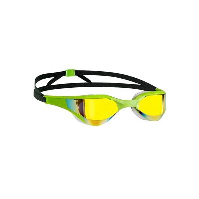 China Best Universal Waterproof Swim Novelty Swimming Goggles With Silicone Mirror Strap for sale