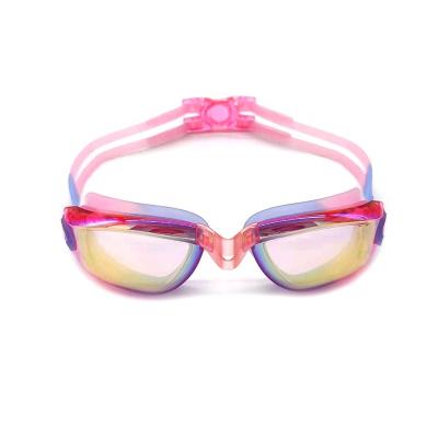 China Universal Most Popular Adult Unisex Professional Silicone Anti Fog Swimming Goggles for sale