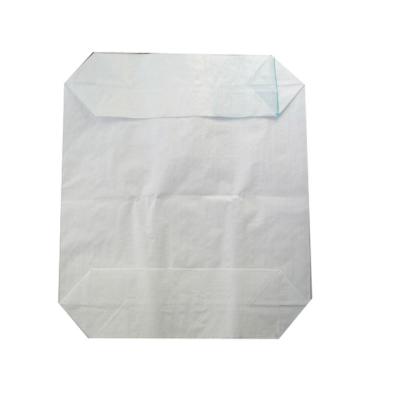 China Custom Printed Security Tile Cement Bag Kraft Paper Valve Packaging Adhesive Paper Bag for sale