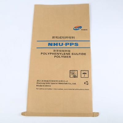 China Safety 50kg Kraft Paper Cement Bag For Packaging Cement Sand for sale