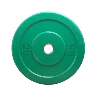 China 5kg 10kg 15kg 20kg 25kg Durable Bumper Plate Rubber Plate Weight for sale