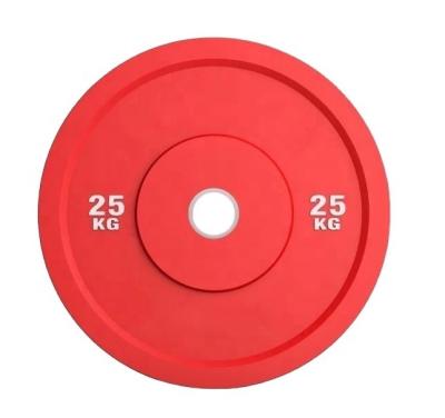 China Durable Weightlifting Rubber Bumper Plates for sale