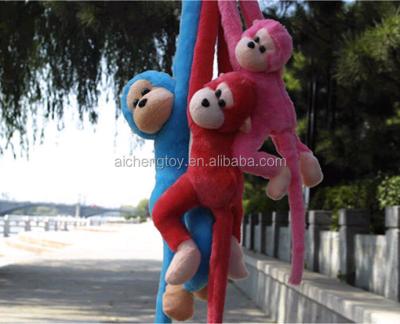 China Wholesale Plush Factory Stuffed Monkey Toys With Long Arms And Legs for sale