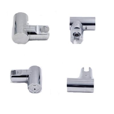 China Newest Hot Selling Rainfall Shower Heads Wall Hang Chrome Hand Shower Head Holder Bracket Good Quality Shower Bracket for sale