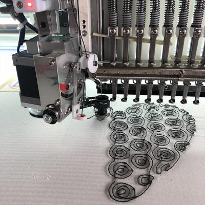 China Factory HongTian 1215 Flat And Champion Easy Tying Mixed Embroidery Machine for sale