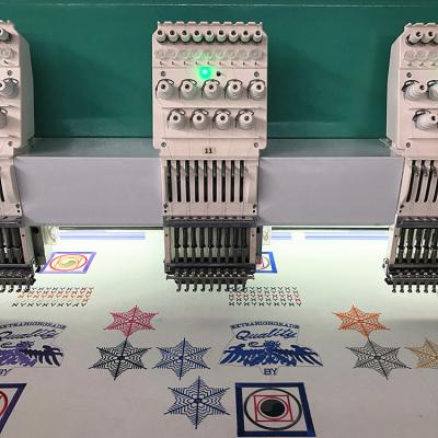 China Factory 2020 Automatic Computerized 9 Needles 18 Heads Flat Embroidery Machine for sale