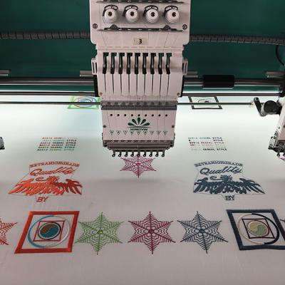 China 2020 Factory Head Hongtian 9 Needles 6 Low Computer Embroidery Machine Price for sale