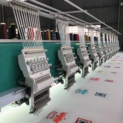 China Factory HongTian richpeace embroidery machine 12 head for sale