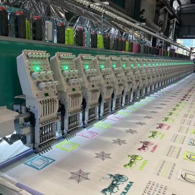 China Factory 6 Needle 40 Head Computerized Embroidery Machine With Good Quality for sale