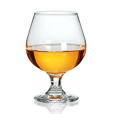 China Wholesale Cheap Lead Free Crystal Brandy Brandy Glasses 500ml Wine Goblet Wine Glass With Steamer Glassware for sale