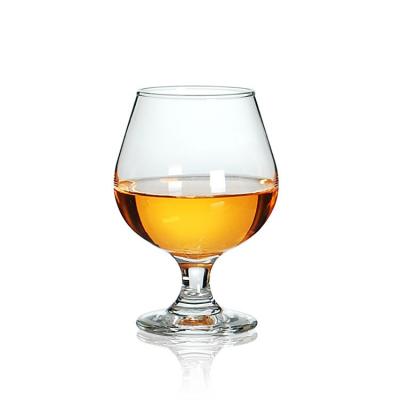 China Luxury Customized Morden Size 340ML Brandy Glass Clear Mug Tasting Drinking Glasses Crystal Glass Whiskey for sale