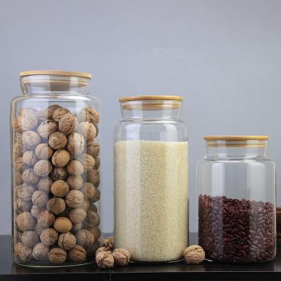 China Wholesale Viable Mason Candy Spices Glass Transparent Container Jars for sale