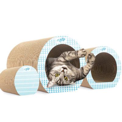 China Viable Set of 3 Modern Cat Cave Cardboard Scratcher for sale