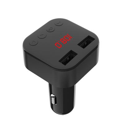 China New Arrival Electronics 5V/3A Support 5V/3A Dual USB BT 5.0 Car Kit FM Transmitter MP3 Players Auto Car Stereo Music Player Fast Charging Electronics USB Car Charger for sale