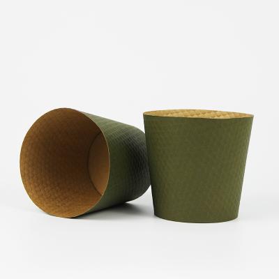 China New Style Disposable Custom Design Beautiful Paper Plant / Flower Pots Wholesale In UK for sale