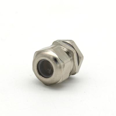 China Brass CE Approved Waterproof Rubber Type Brass Cable Gland IP68 Silicon Insert Protection for sale