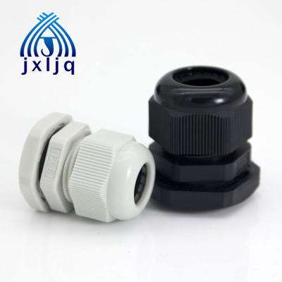 China IP68 PG Nylon Waterproof Wire Nylon Cable Gland For Plastic Red Blue Gray White White Junction Box Manufacturers for sale